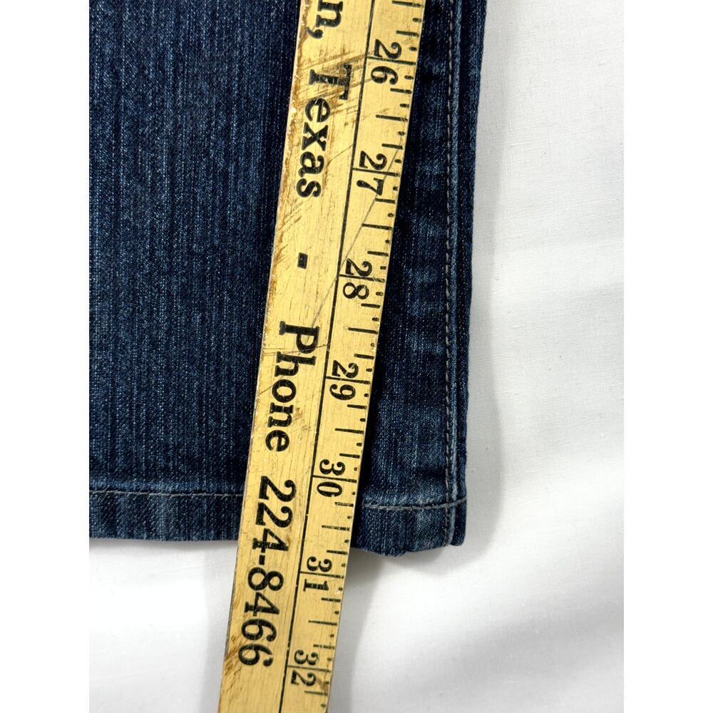 Calvin Klein Flair Stretch Jeans Women's Size 31/12 Blue Denim - Picture 7 of 7